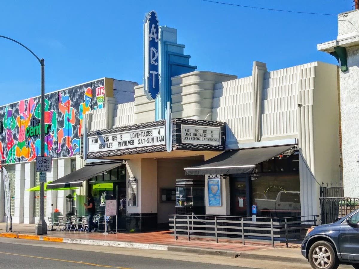 Exterior or interior view of Art Theatre of Long Beach, an art house theater in Long Beach, California. Photo: Photo via Google Maps