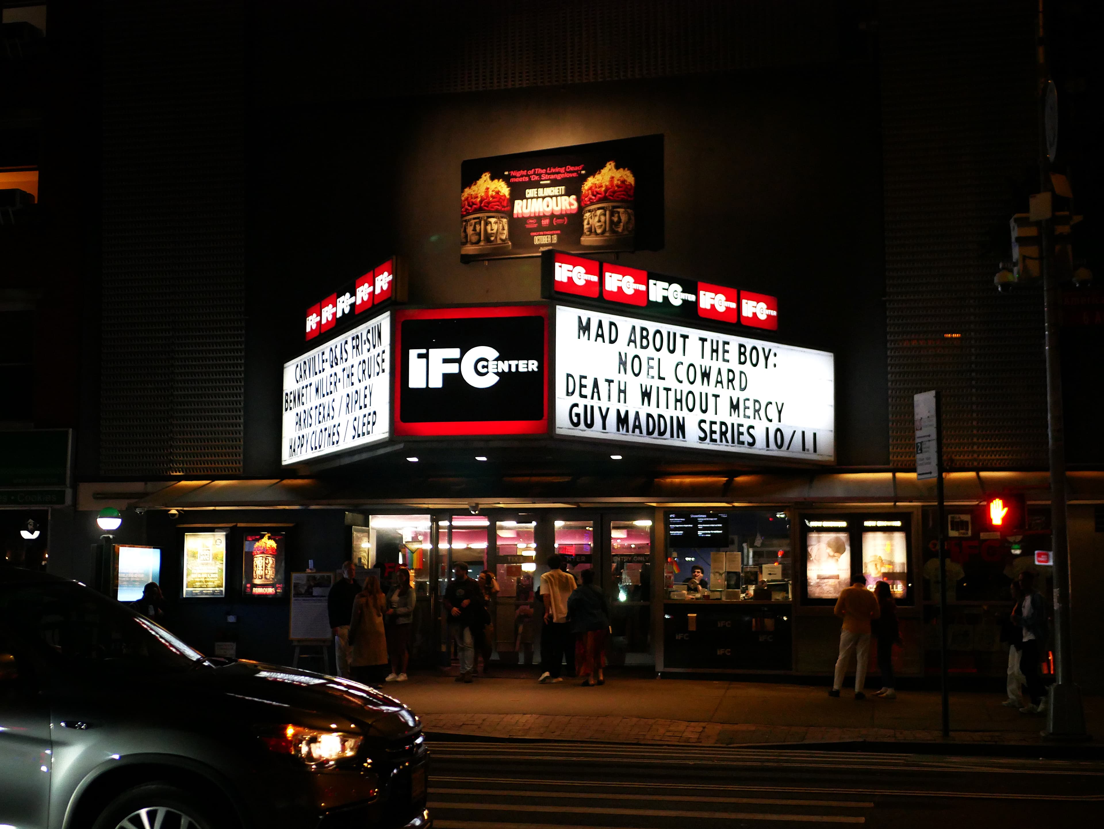 Exterior or interior view of IFC Center, an art house theater in New York, New York. Photo: Photo via Google Maps