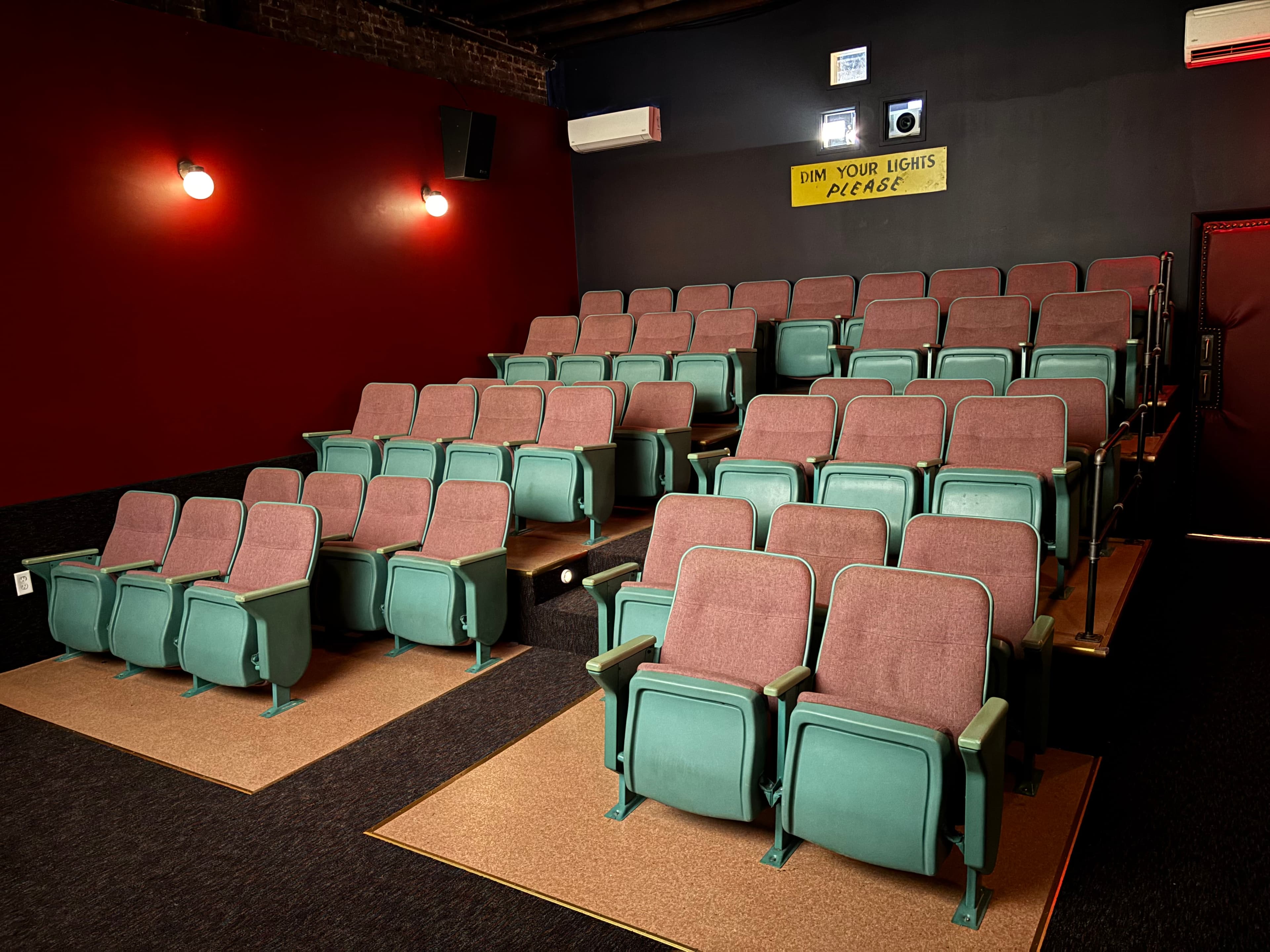 Exterior or interior view of Low Cinema, an art house theater in Ridgewood, New York. Photo: Photo via Google Maps