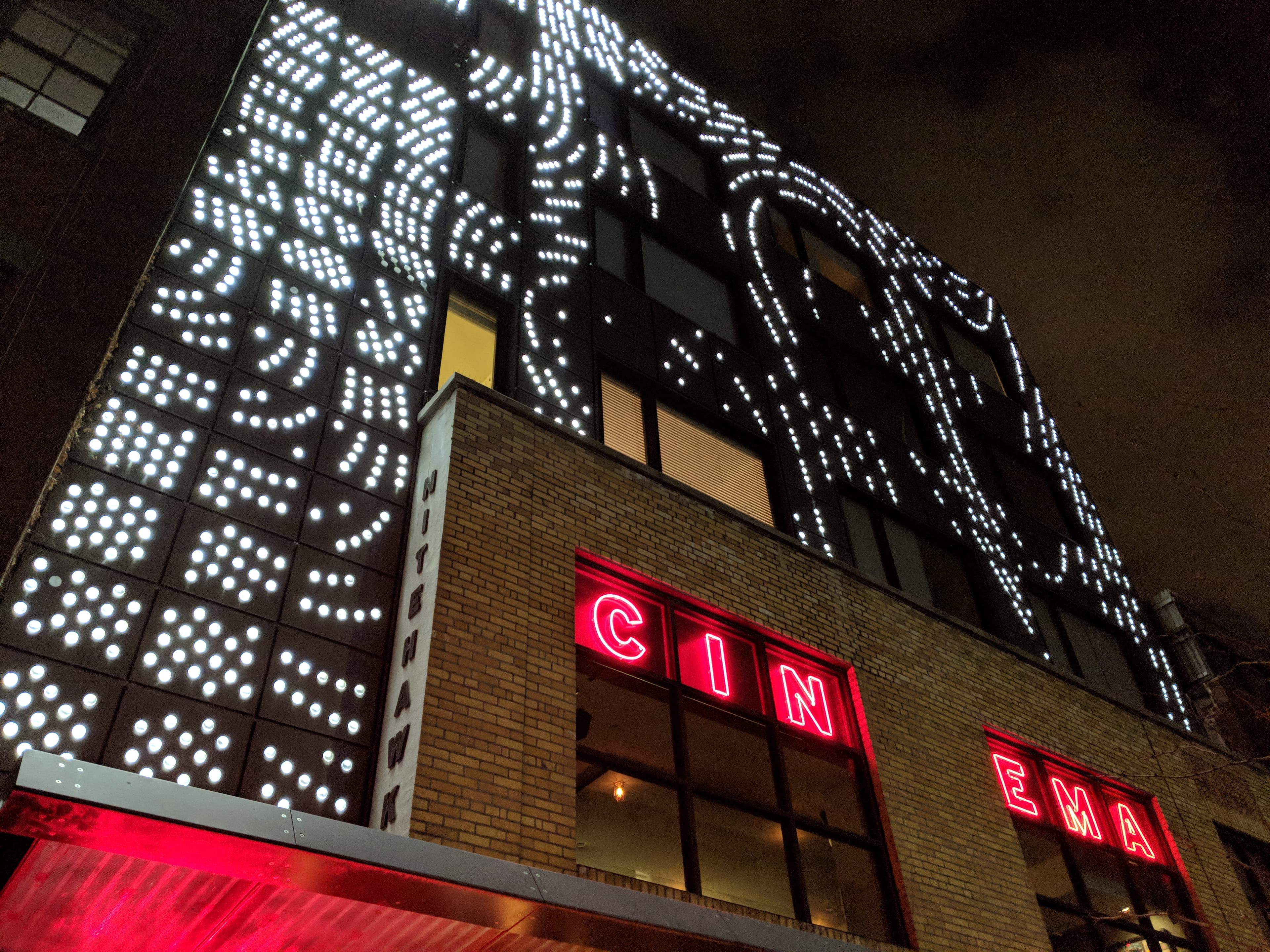 Exterior or interior view of Nitehawk Cinema, an art house theater in Brooklyn, New York. Photo: Photo via Google Maps