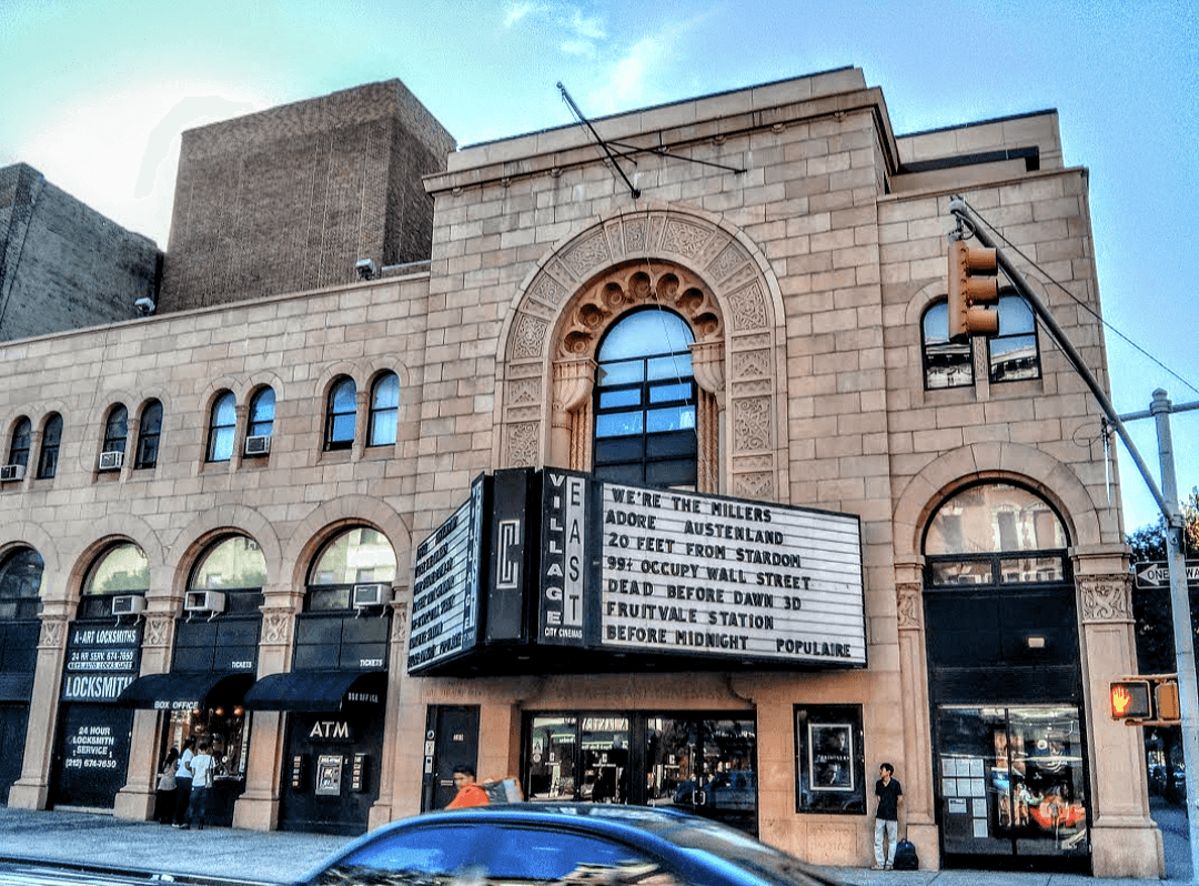 Exterior or interior view of Village East Cinema, an art house theater in New York, New York. Photo: Photo via Google Maps