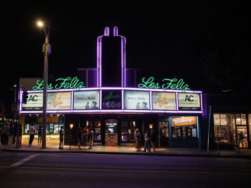 Exterior or interior view of Los Feliz 3, an art house theater in Los Angeles, California