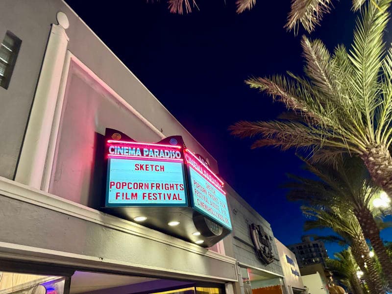 Exterior or interior view of Cinema Paradiso Hollywood, an art house theater in Hollywood, Florida